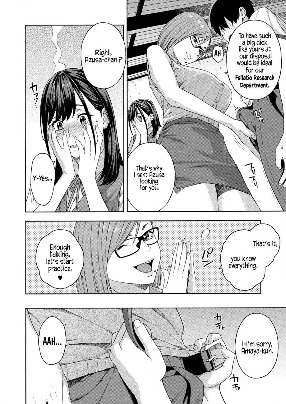 Hentai Manga Comic-Blowjob Research Club-Chapter 1-10